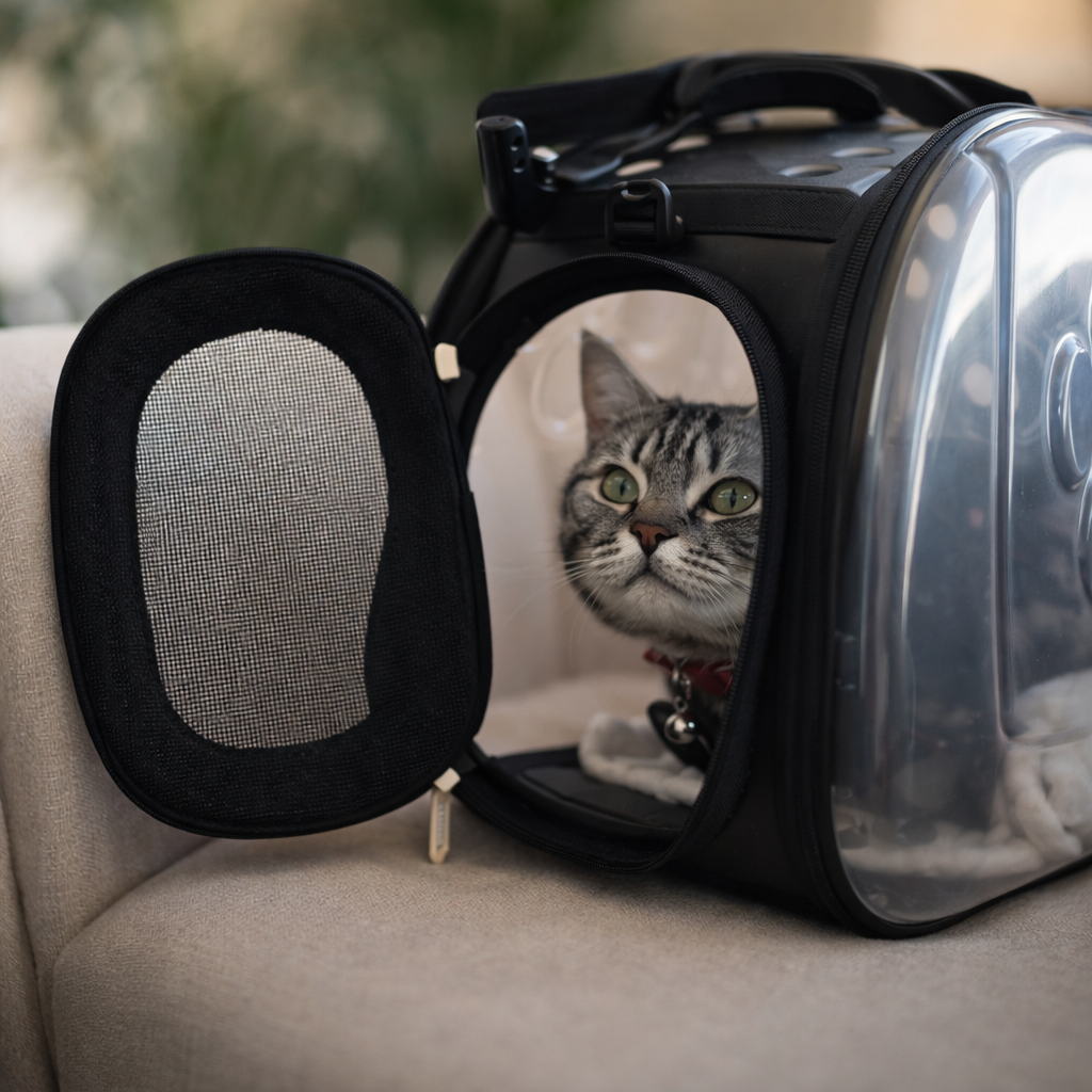Transparent Travel Carrier