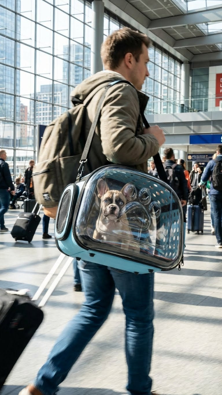 Transparent Travel Carrier