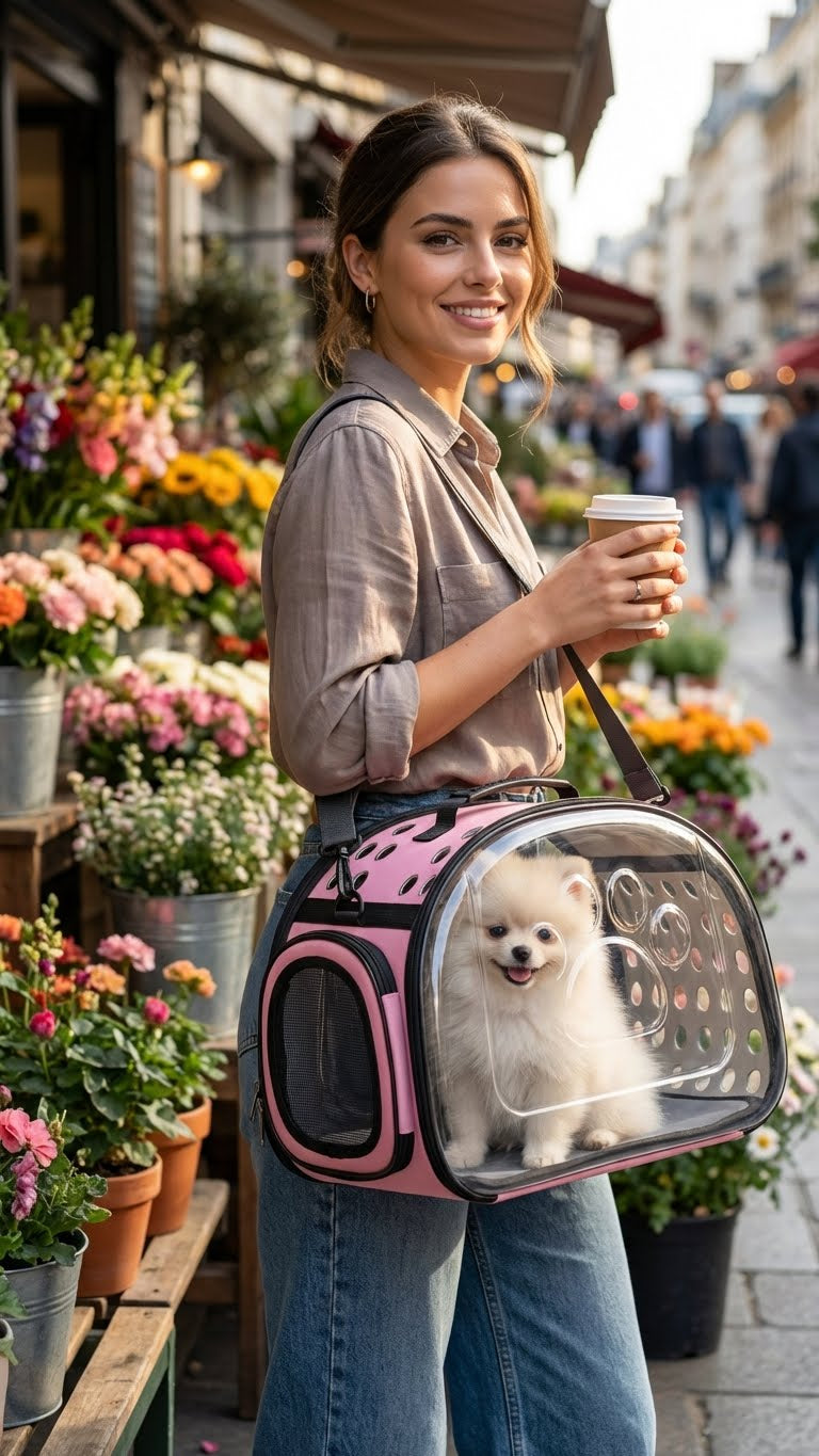 Transparent Travel Carrier