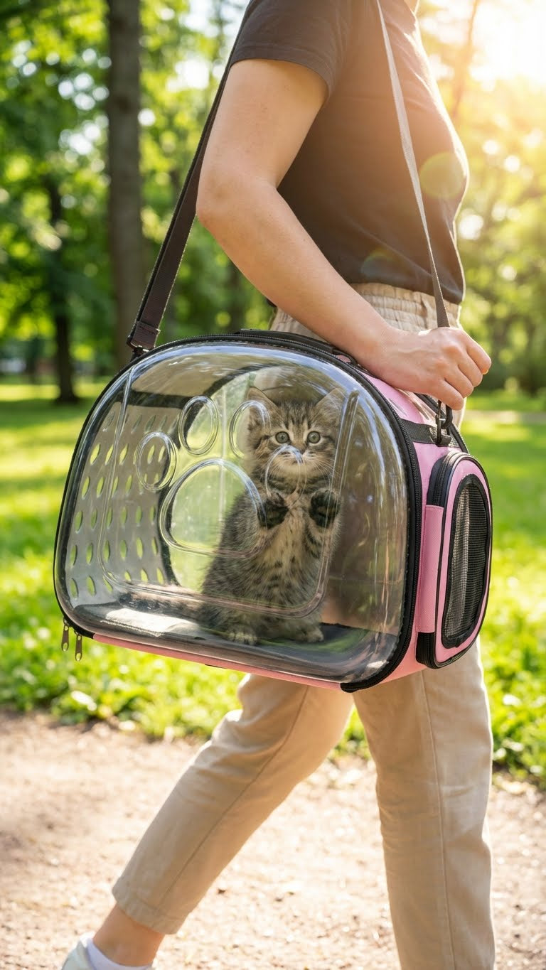 Transparent Travel Carrier