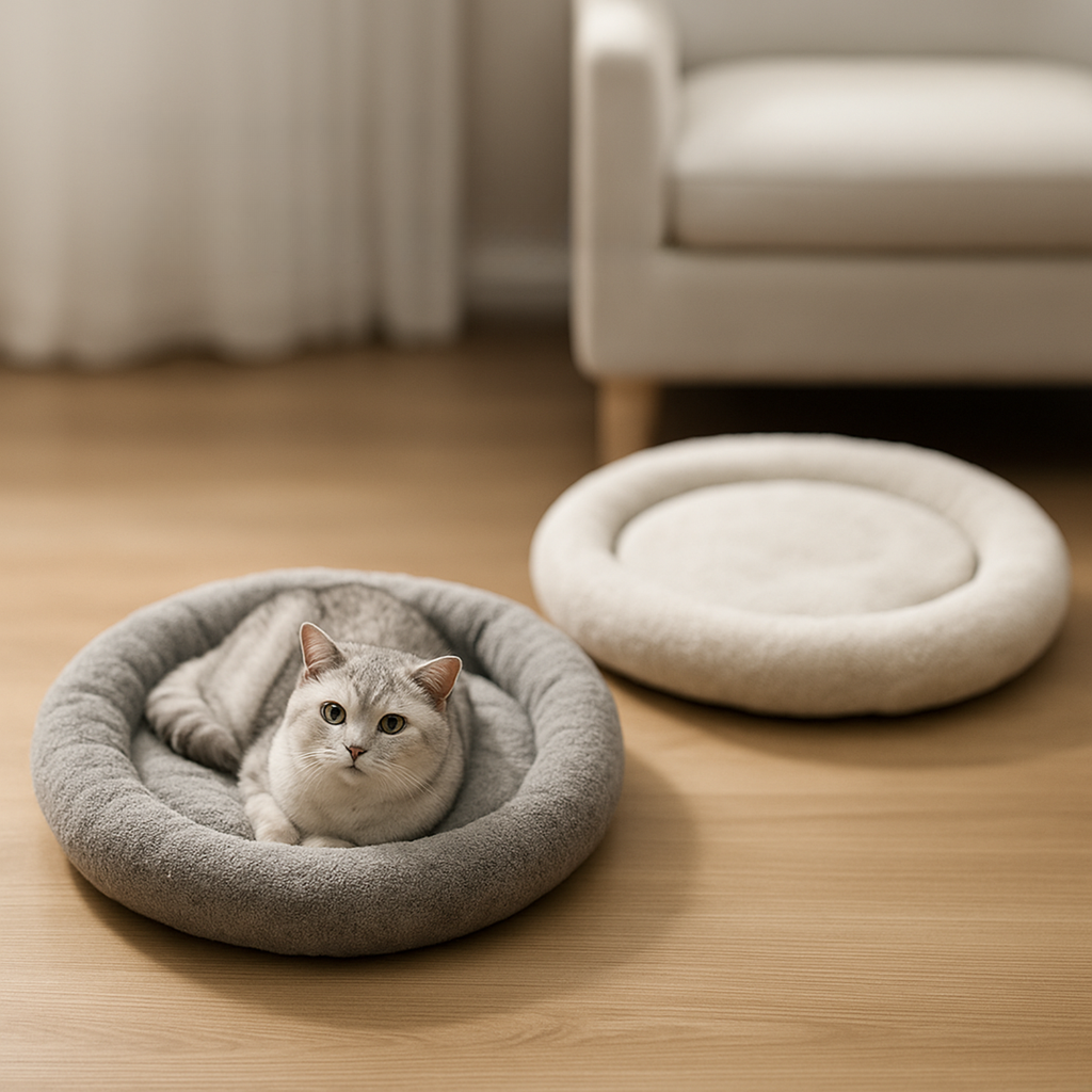 NovaNest Soft Calming Pet Bed